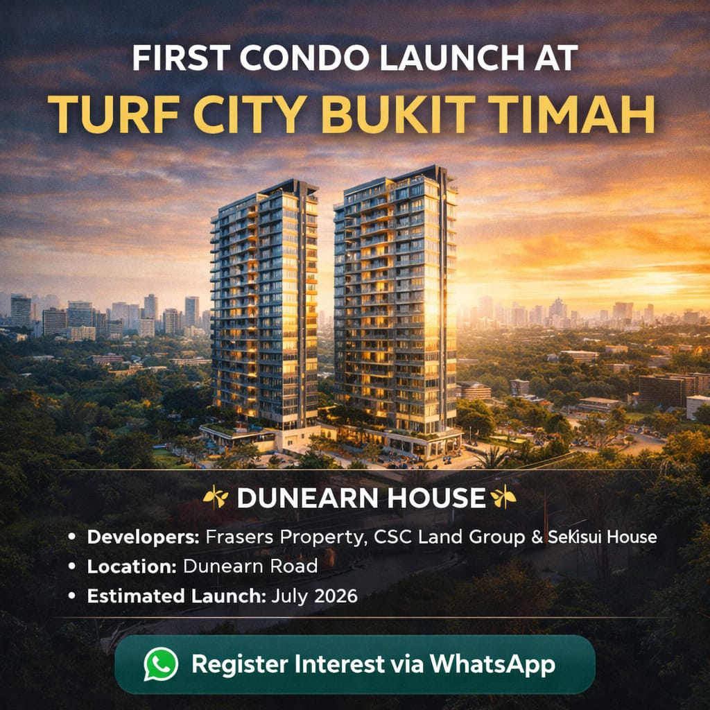 Dunearn House Launching at Turf City Bukit Timah in July 2026